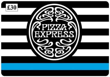 WIN - £30 Pizza Express Gift Card