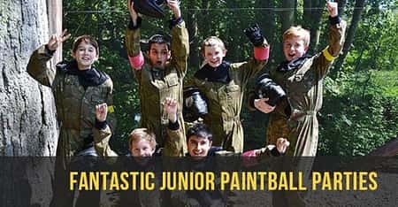 Paint Balling Juniors (10 to 13 years) - FROM JUST £30.00!