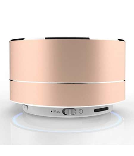 A10 Mini Portable Wireless Bluetooth Speaker For IPhone IPod IPad Samsung - Gold