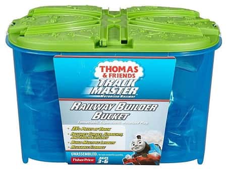 OVER 15% OFF Thomas & Friends Trackmaster Railway Builder Bucket Playset!