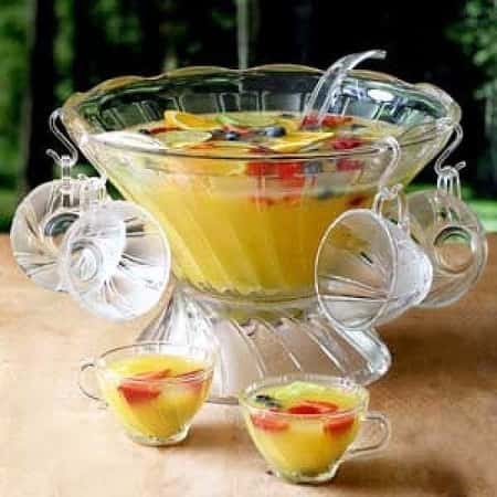 Exclusive Glass Punch Bowl Set