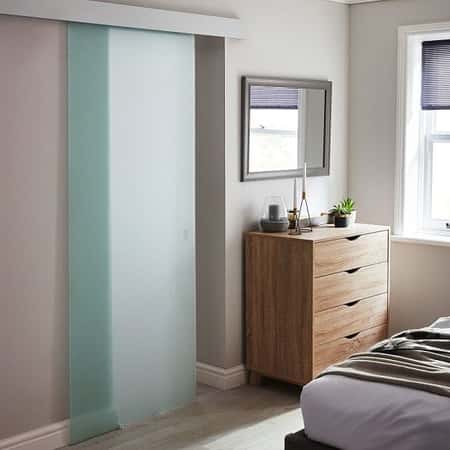 NEW PRODUCTS - FROSTED GLASS INTERNAL SLIDING DOOR: £80.00!