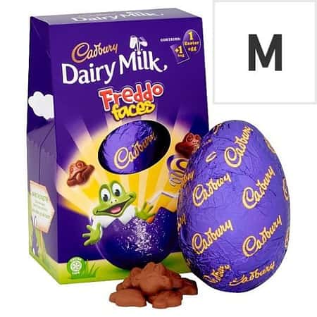 Save- Cadbury Dairy Milk Freddo Faces Medium Easter Egg 122G