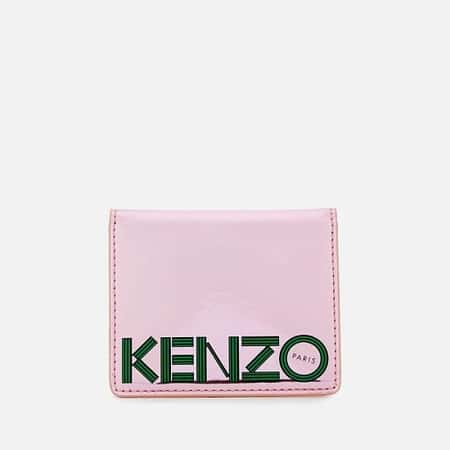 Extra 15% of Selected Outlet - KENZO Women's Logo Card Holder - Faded Pink