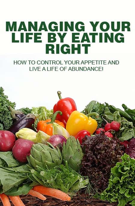 Managing your life by eating right-This is an e-book