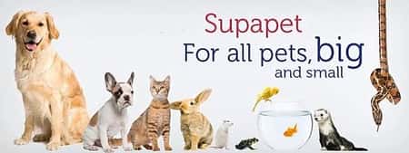 At Supapet we provide the highest quality of dog and cat pet supplies...