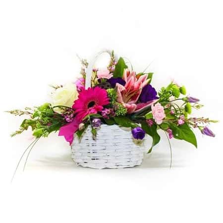 Summer Flowers - A Basket That Delights: £40.00!