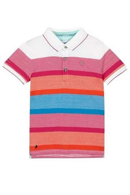 BOYS TED BAKER POLO T SHIRT