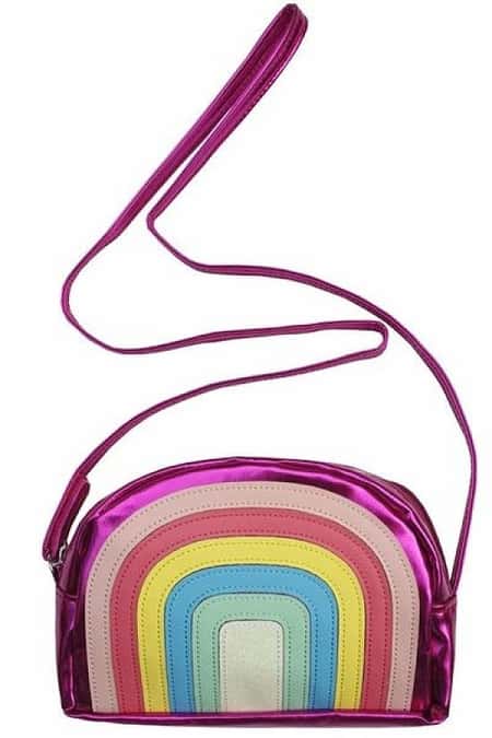 GIRLS BEAUTIFUL RAINBOW BAG
