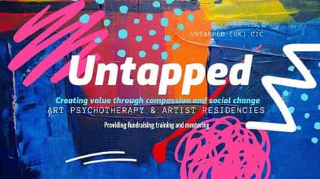 Untapped offer art psychotherapy, artist residencies, creative and fundraising mentoring