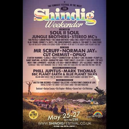 Shindig Weekender 2018