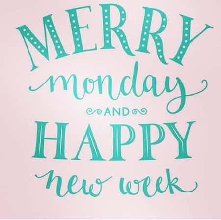 Happy Monday everyone! Remember it's only