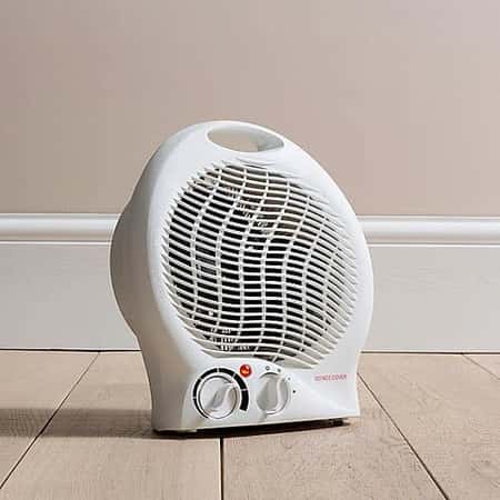 KEEP WARM - DF Fan Heater: £10.00!