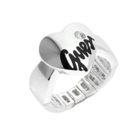 Guess Heart Ring now for only £29.40