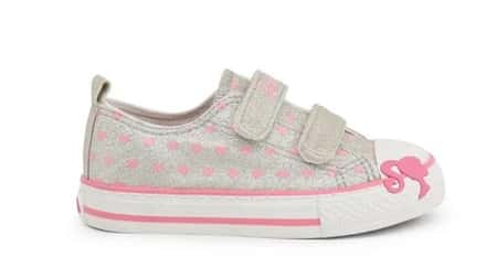 Barbie Dotty Sneakers grab one of your little girl now - Original Price £26.90 - Sale Price £22.90