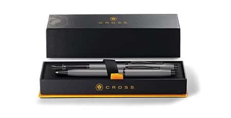 Christmas is coming - Century II Gunmetal Grey Ballpoint Pen & Fountain Pen (Medium) Gift Set!