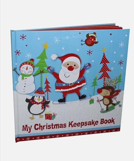 My Christmas Journal Keepsake Book - Full of Activities, Photo Spaces & More