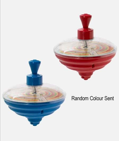 Retro Games Spinning Top - Christmas stocking filler / Birthday Gift