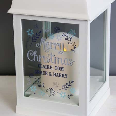 Personalised Christmas Lantern