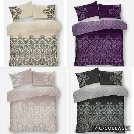 Luxurious Empire Damask Duvet Set