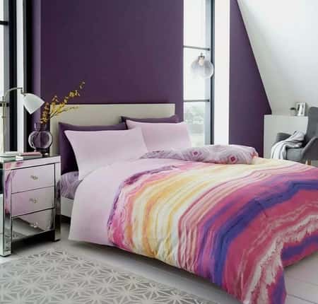 Mineral Ombre Pattern Luxurious Modern Duvet Cover Set (Reversible)