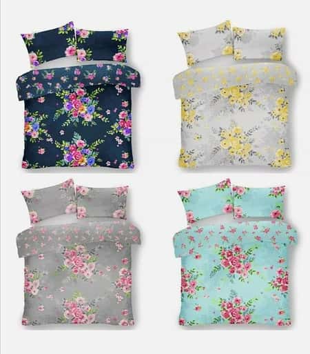 Alice Floral Luxurious Duvet Cover Set (Reversible)