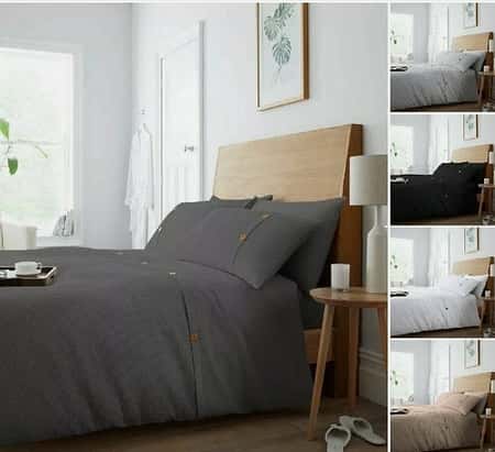New Waffle Pattern Designer Style Duvet Set
