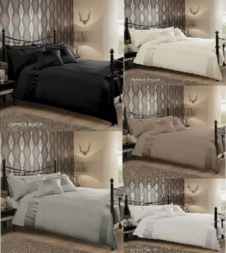 Caprice Satin Stripes Luxurious Duvet Cover Sets