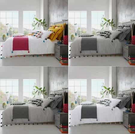 Victoria Tassels Style Luxurious Duvet Set
