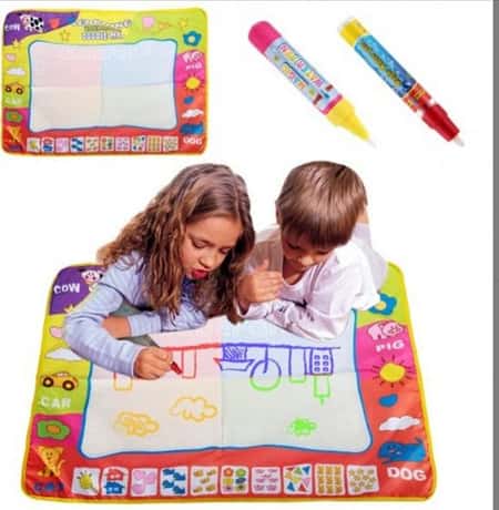 Kids Aqua Doodle Mat with 2 Magic Pens