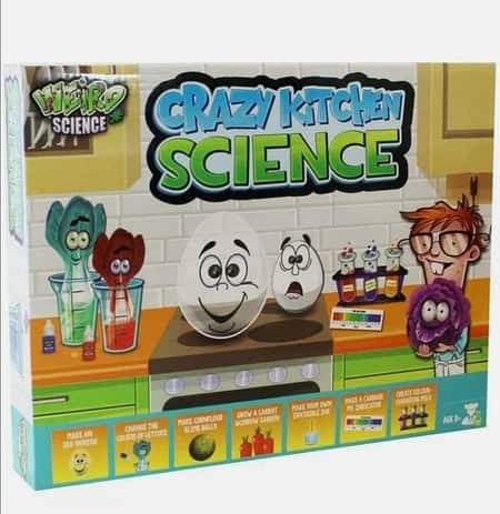 Grafix The Crazy Kitchen Weird Science Chemistry Lab Set