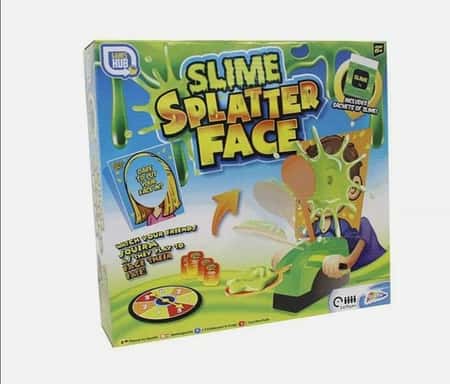 Slime Splatter Face Spin The Wheel Kids Toy