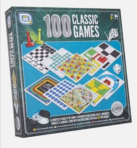 100 Classic Games - Board Games for the whole Family