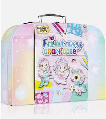 KreativeKraft Art Sets For Girls With Unicorn Stickers, Arts and Crafts For Kids