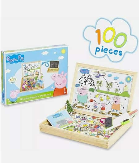 Peppa Pig Wooden Magnetic Board Puzzle Game