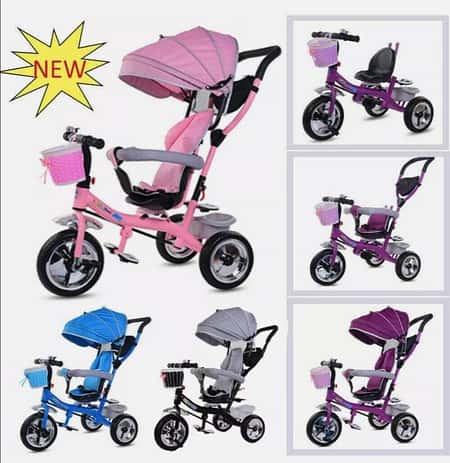 4-in-1 Baby Kids Trike