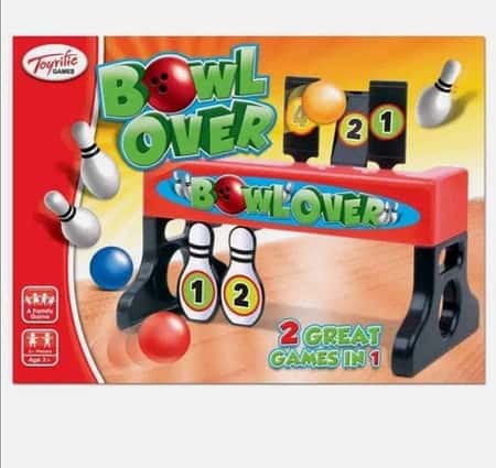 Toyrific Bowl Over Game 2 Great Games in 1 Children Family Game