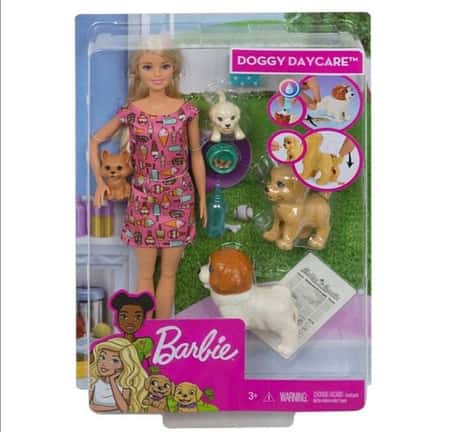 OFFICIAL MATTEL BARBIE DOGGY DAYCARE PLAY SET