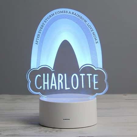 Personalised LED Colour Changing Night Light