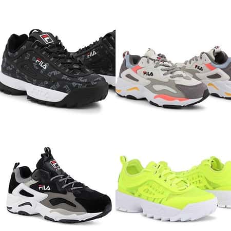 NEW IN STOCK - FILA TRAINERS WITH UP TO £40 OFF AND AN EXTRA 10% AT CHECKOUT FOR SNIZL USERS