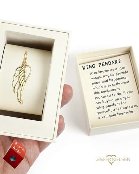 The Wing Pendant for a Perfect Necklace - only from Jesper Nielsen!