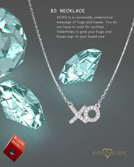 The XO Necklace from Jesper Nielsen Jewellery - The Perfect Gift Anytime!