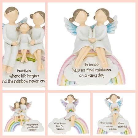 10% off until midnight tonight! Rainbow ornaments