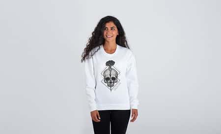 Flower Skull Jumper