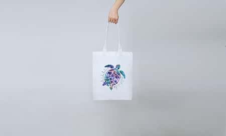 Turtle Tote Bag