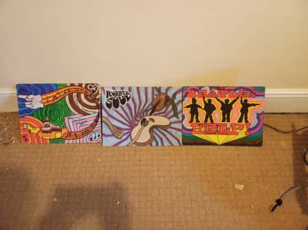 Beatles album artworks
