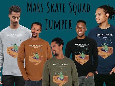 Mars Skate Squad Jumper
