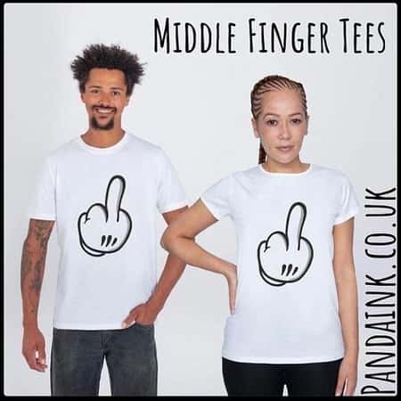 Middle Finger Tees