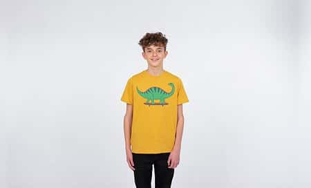Kids Skating Dino Tee