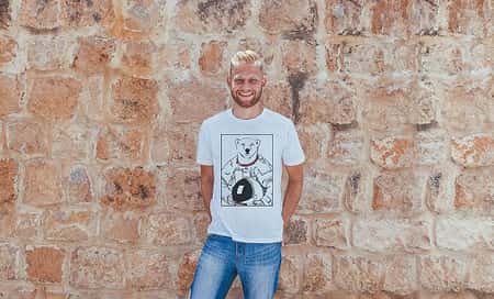 Polar bear astronaut Tee